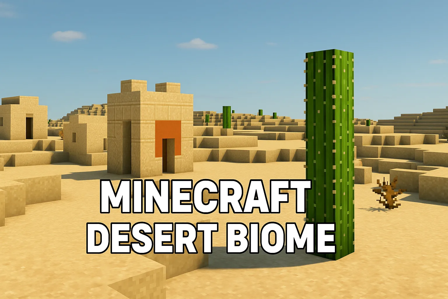 Surviving in the Desert Biome in Minecraft: 8 Essential Tips
